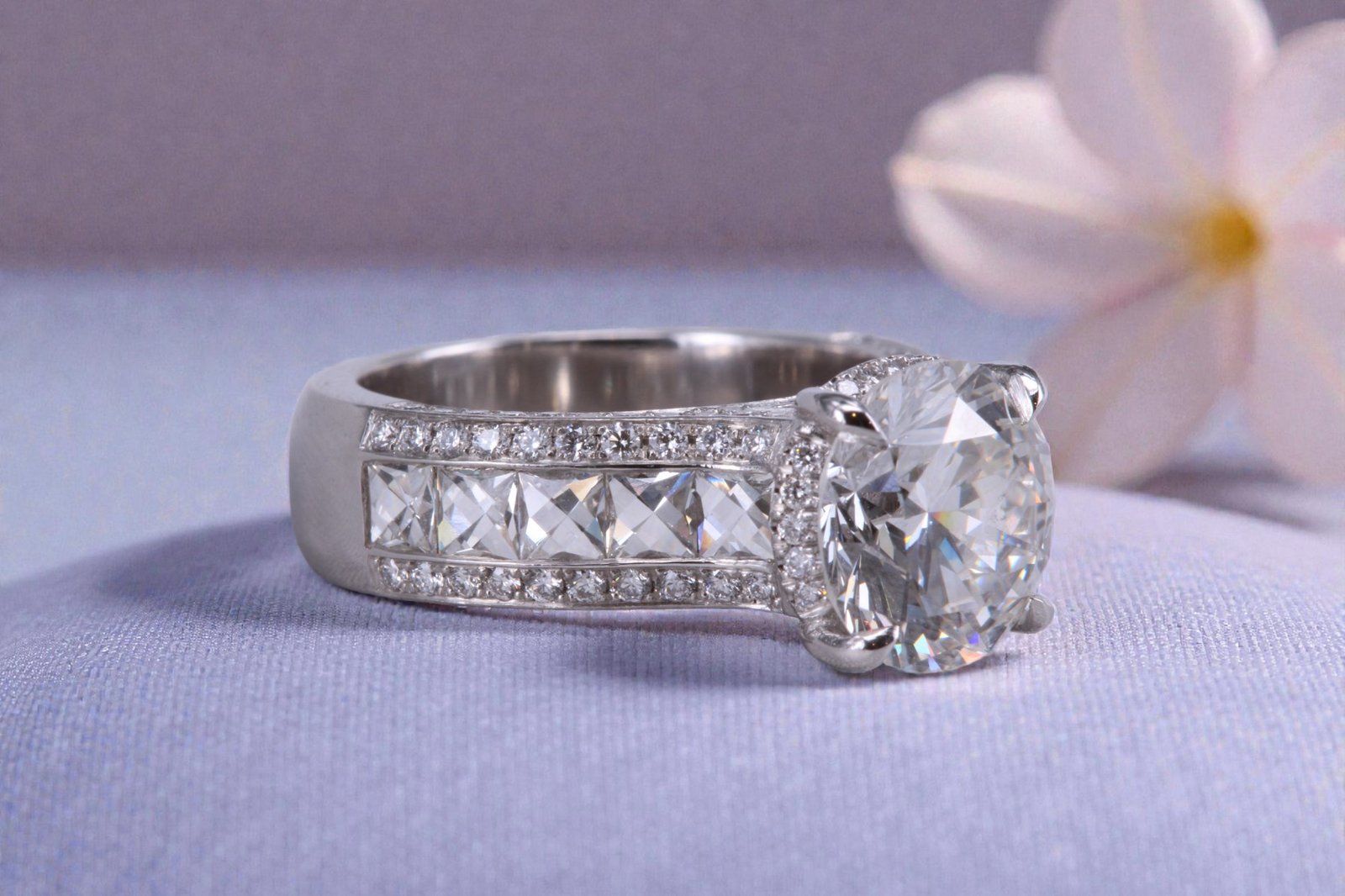 Handcrafted diamond ring for Hillcrest, San Diego brides