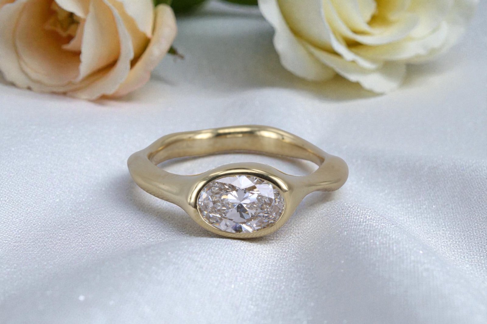 Non-traditional engagement ring for Hillcrest, San Diego couples